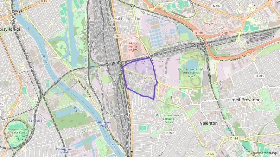 Appartement 30 m² deux pieces à vendre à Villeneuve-Saint-Georges