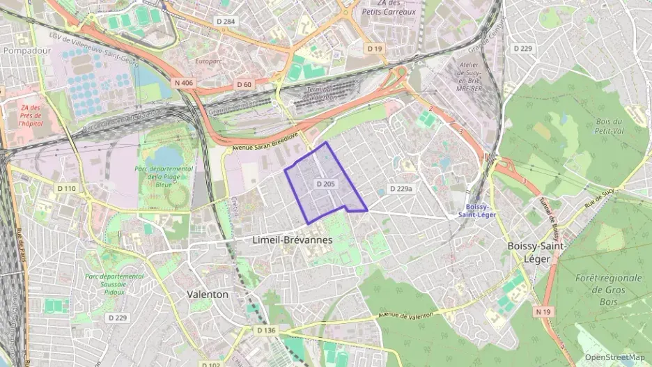 Appartement 42 m² deux pieces à vendre à Limeil-Brévannes