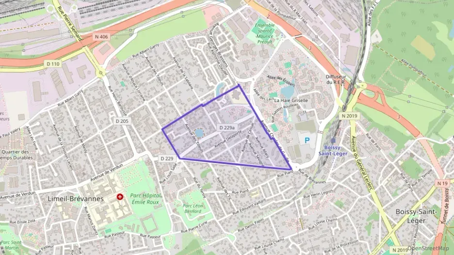 Appartement 45 m² deux pieces à vendre à Limeil-Brévannes