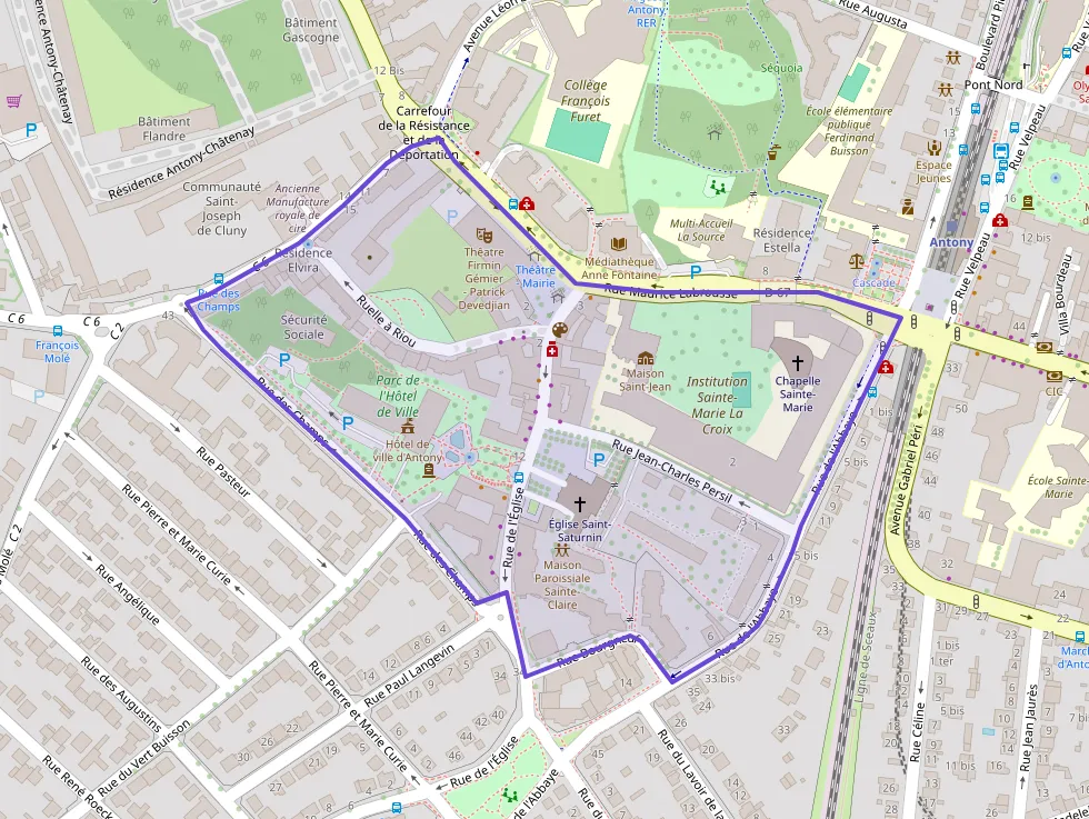 Appartement 74 m² trois pièces à vendre à Antony