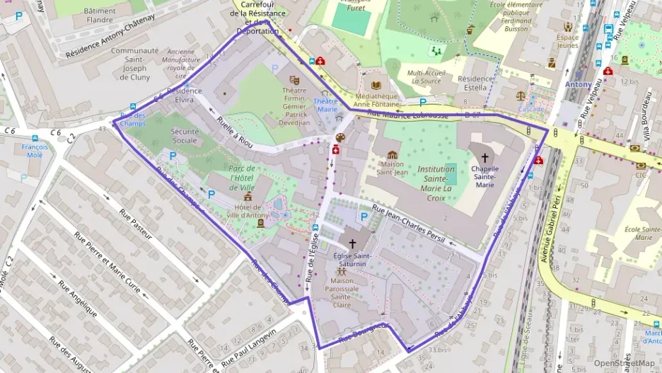 Appartement 74 m² trois pièces à vendre à Antony