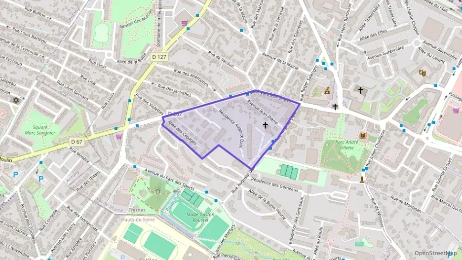 Appartement 70 m² quatre pièces à vendre à Fresnes