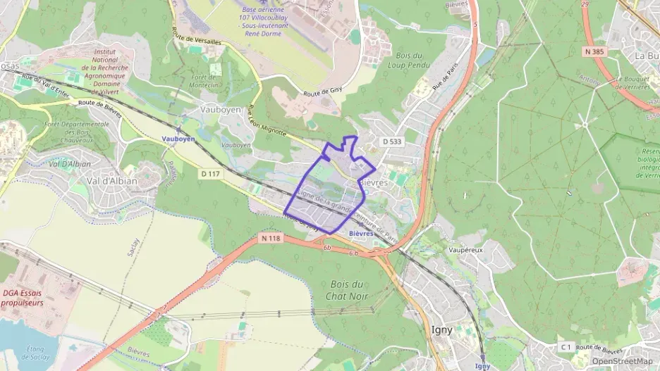 Appartement 50 m² deux pieces à vendre à Bièvres