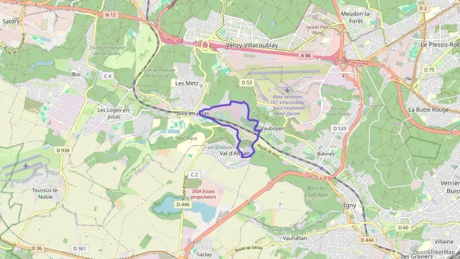 Appartement 95 m² quatre pièces à vendre à Jouy-en-Josas
