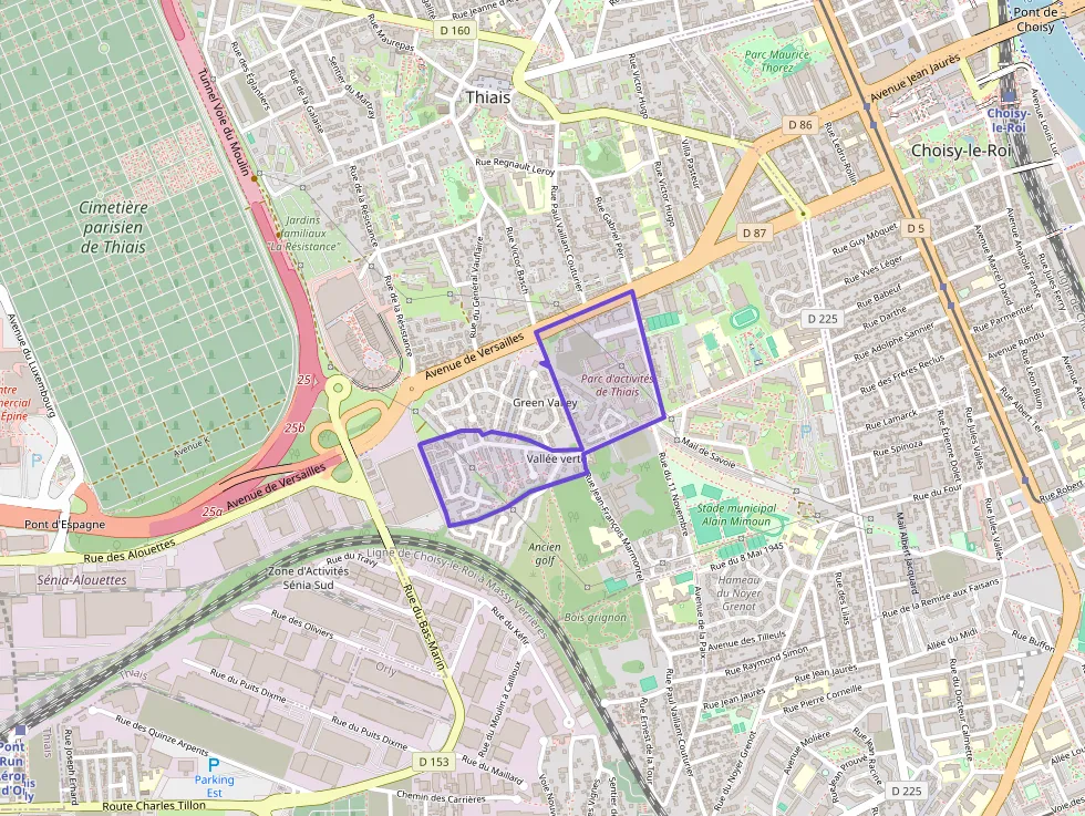 Appartement 43 m² deux pieces à vendre à Thiais