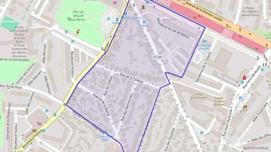 Appartement 93 m² quatre pièces à vendre à Fresnes