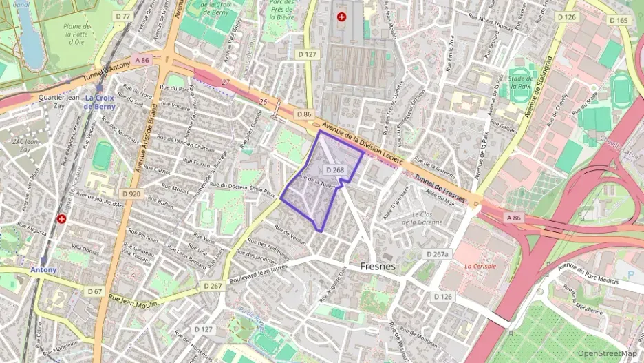 Appartement 93 m² quatre pièces à vendre à Fresnes