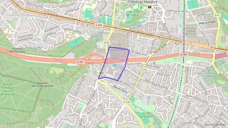 Appartement 19 m² une piece à vendre à Châtenay-Malabry