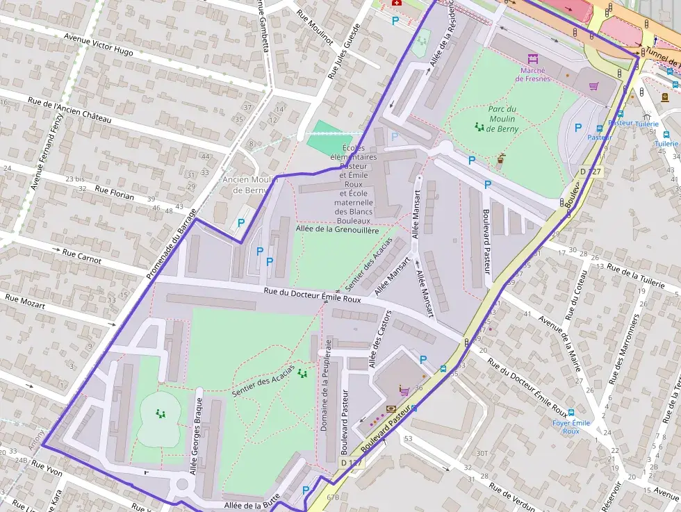 Appartement 59 m² trois pièces à vendre à Fresnes