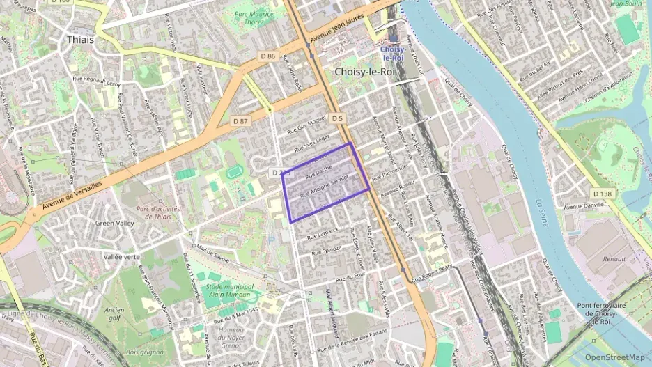 Appartement 55 m² trois pièces à vendre à Choisy-le-Roi Appartement 55 m² trois pièces à vendre à Choisy-le-Roi