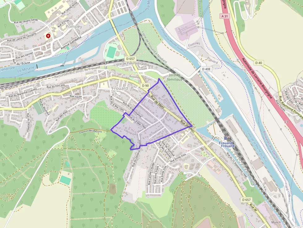 Appartement 48 m² trois pièces à vendre à Frouard