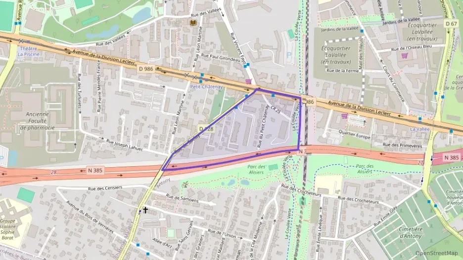 Appartement 30 m² une piece à vendre à Châtenay-Malabry