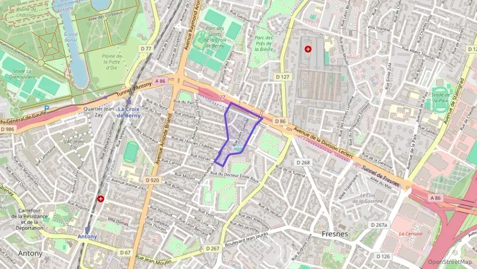 Appartement 46 m² deux pieces à vendre à Fresnes