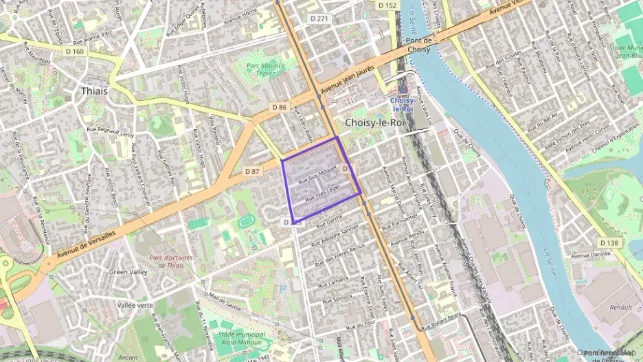 Appartement 80 m² quatre pièces à vendre à Choisy-le-Roi