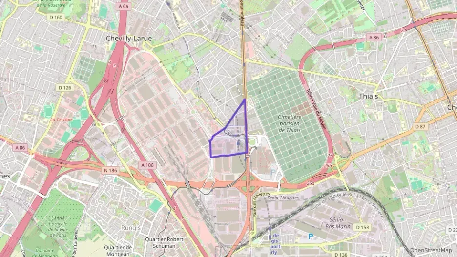 Appartement 59 m² trois pièces à vendre à Chevilly-Larue
