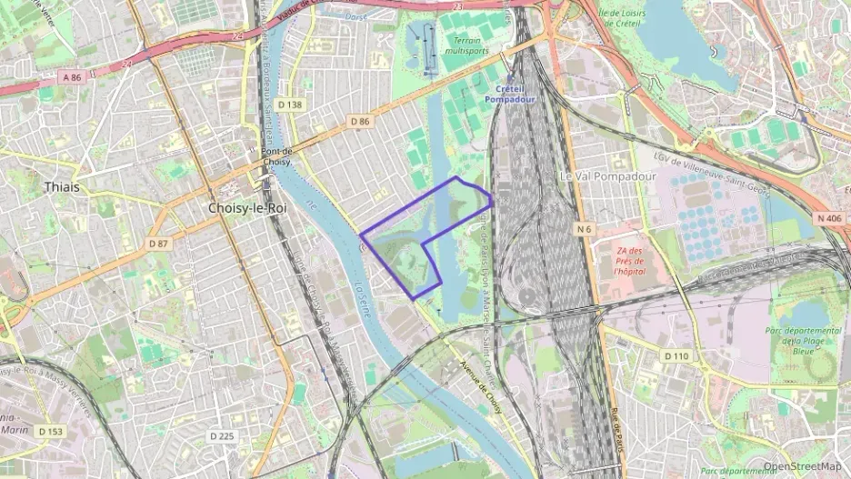 Appartement 60 m² trois pièces à vendre à Choisy-le-Roi