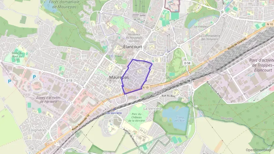 Appartement 67 m² trois pièces à vendre à Maurepas