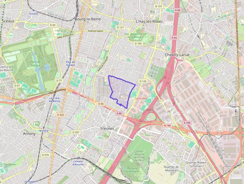 Appartement 58 m² trois pièces à vendre à Fresnes