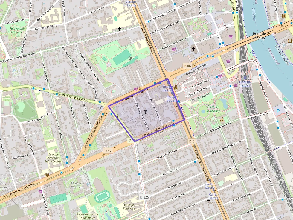 Appartement 71 m² quatre pièces à vendre à Choisy-le-Roi