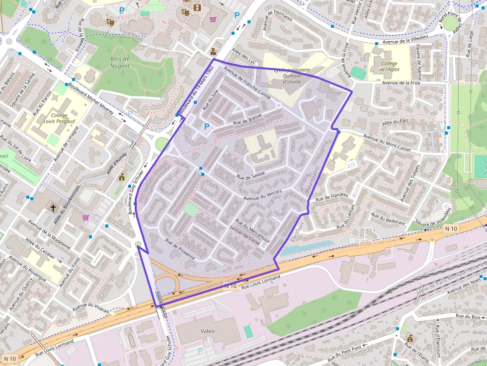 Appartement 46 m² deux pieces à vendre à Maurepas