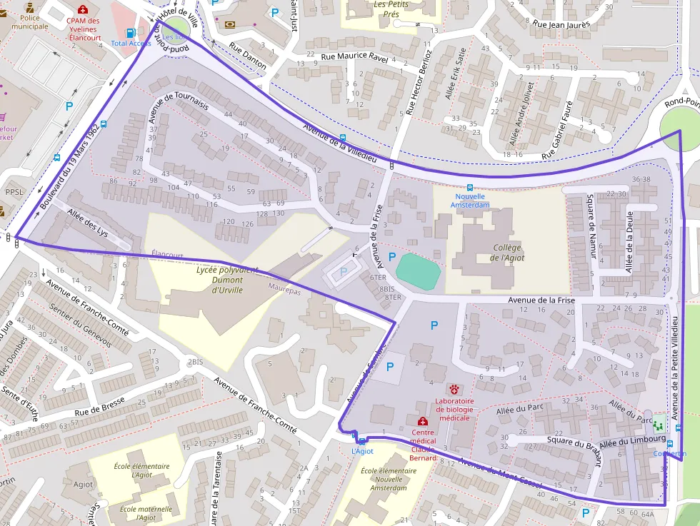 Appartement 47 m² deux pieces à vendre à Élancourt