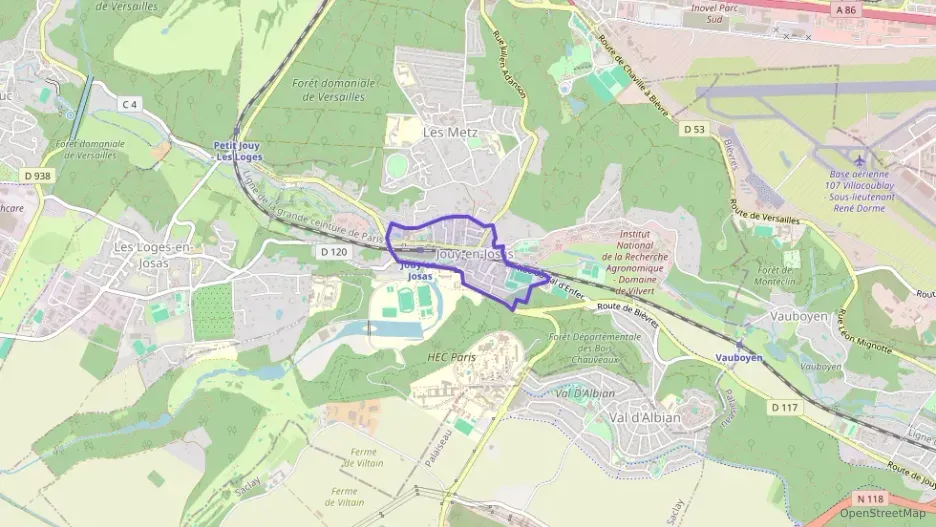 Appartement 27 m² une piece à vendre à Jouy-en-Josas Appartement 27 m² une piece à vendre à Jouy-en-Josas