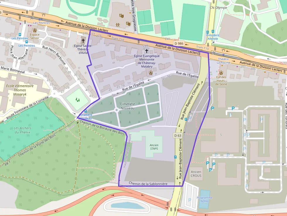 Appartement 58 m² trois pièces à vendre à Châtenay-Malabry