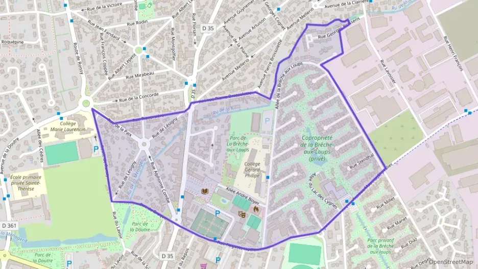 Appartement 40 m² deux pieces à vendre à Ozoir-la-Ferrière
