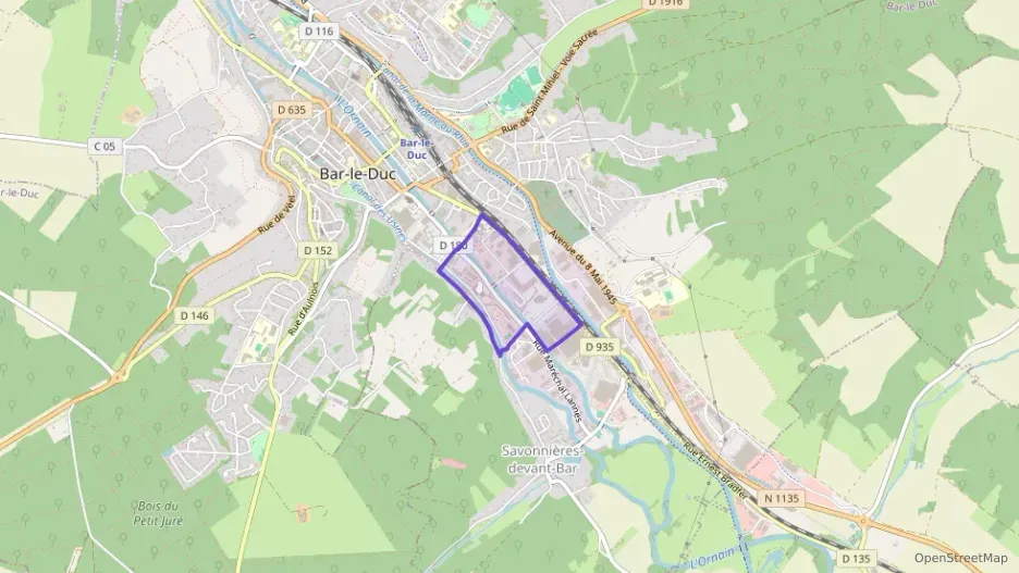 Appartement 150 m² quatre pièces à vendre à Bar-le-Duc
