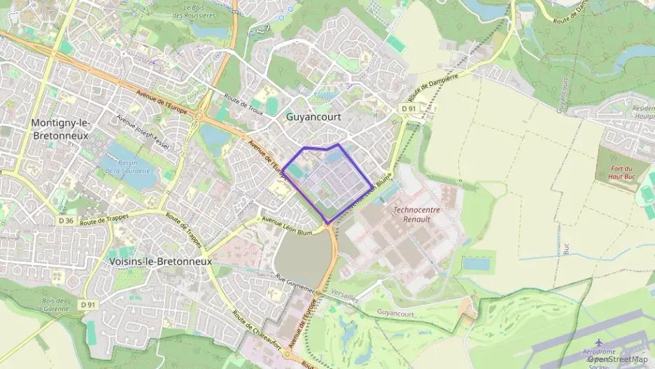 Appartement 87 m² cinq pièces à vendre à Guyancourt