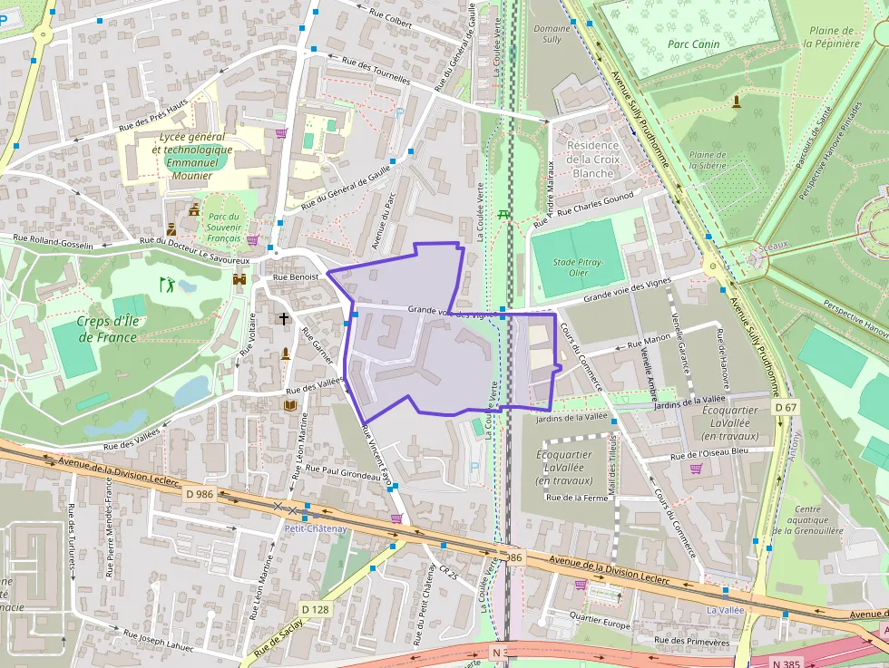 Appartement 100 m² quatre pièces à vendre à Châtenay-Malabry