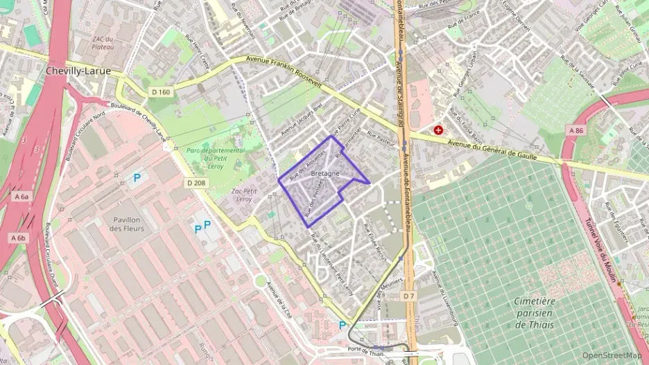 Appartement 63 m² deux pieces à vendre à Chevilly-Larue