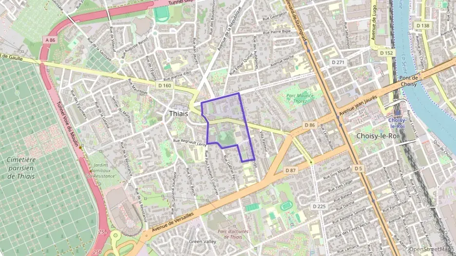 Appartement 58 m² trois pièces à vendre à Thiais Appartement 58 m² trois pièces à vendre à Thiais