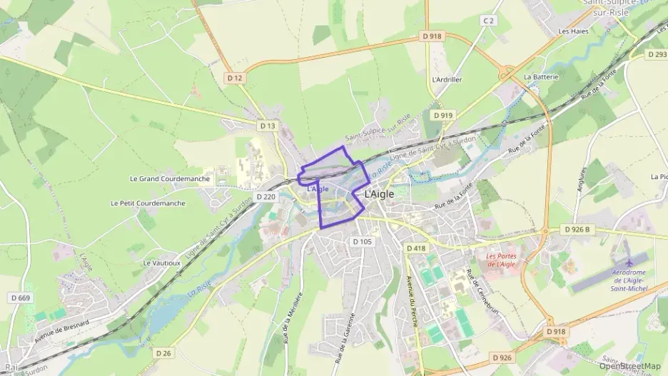 Appartement 55 m² trois pièces à vendre à L`Aigle