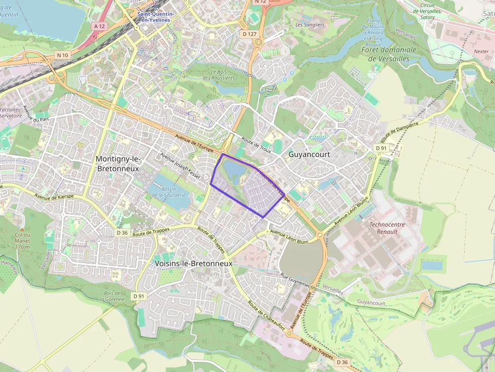 Appartement 67 m² trois pièces à vendre à Guyancourt