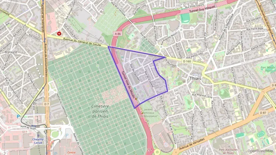 Appartement 70 m² trois pièces à vendre à Thiais