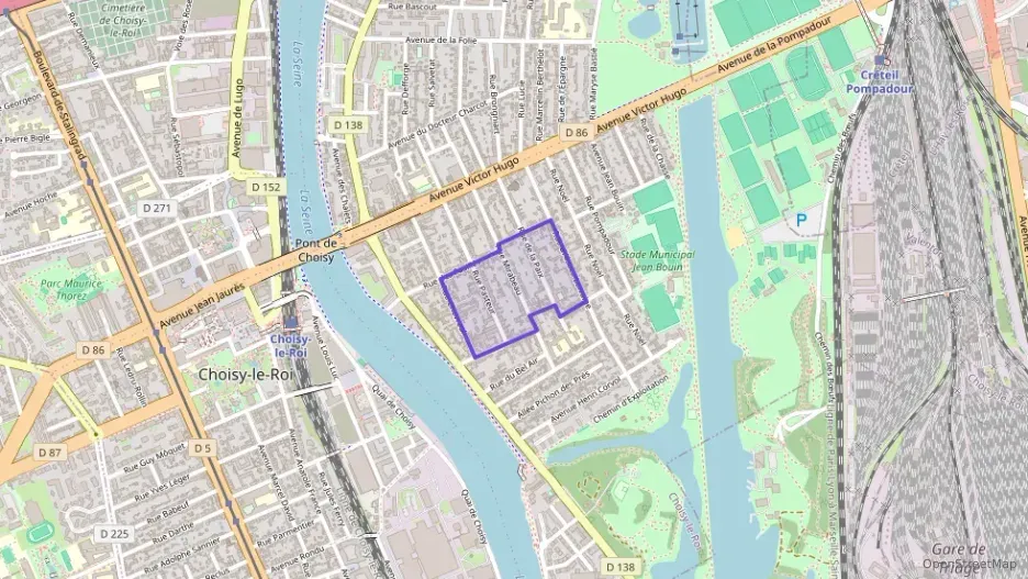 Appartement 67 m² trois pièces à vendre à Choisy-le-Roi