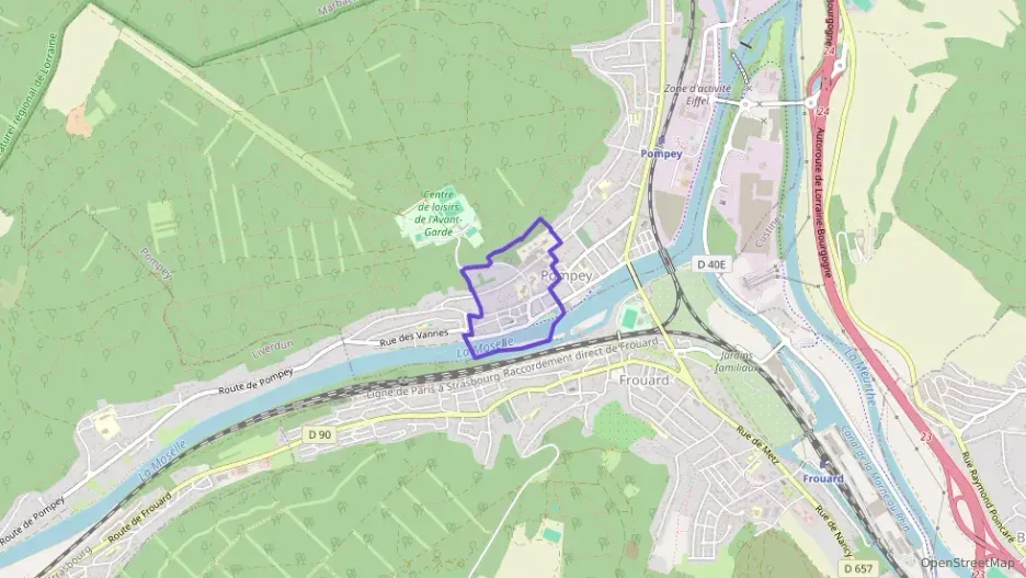 Appartement 98 m² quatre pièces à vendre à Pompey Appartement 98 m² quatre pièces à vendre à Pompey