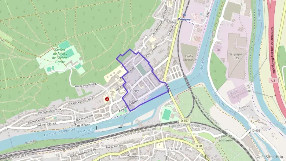 Appartement 80 m² trois pièces à vendre à Pompey