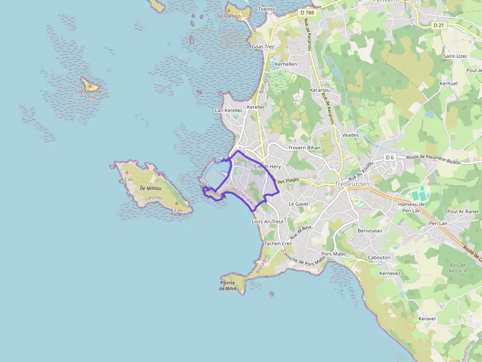 Appartement 29 m² une piece à vendre à Trébeurden