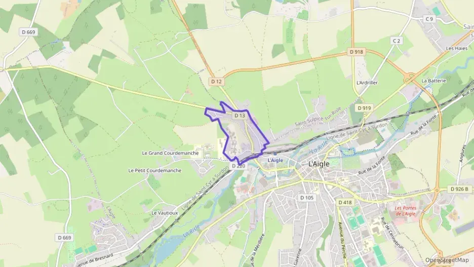Appartement 80 m² trois pièces à vendre à L`Aigle