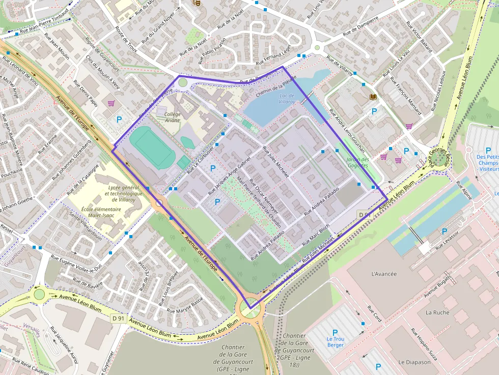 Appartement 82 m² quatre pièces à vendre à Guyancourt