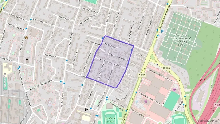 Appartement 66 m² trois pièces à vendre à L`Haÿ-les-Roses