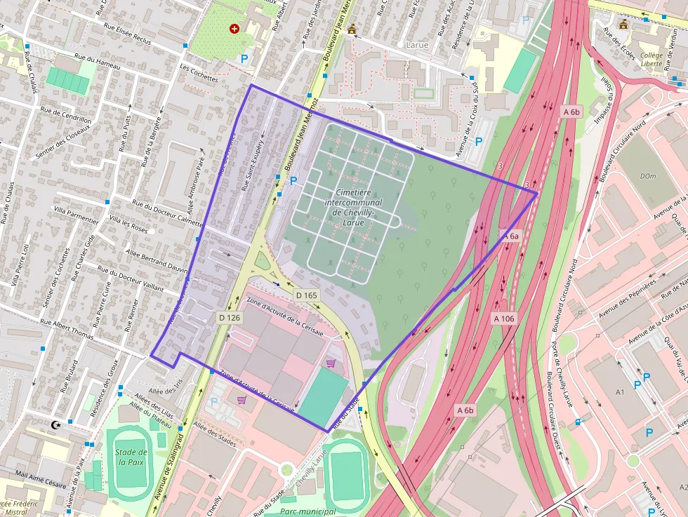 Appartement 58 m² trois pièces à vendre à Chevilly-Larue