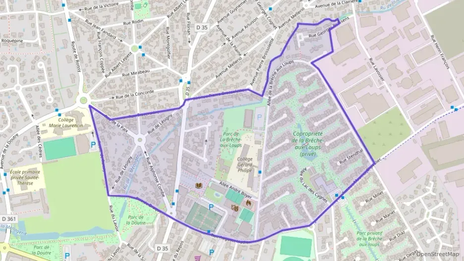 Appartement 54 m² trois pièces à vendre à Ozoir-la-Ferrière