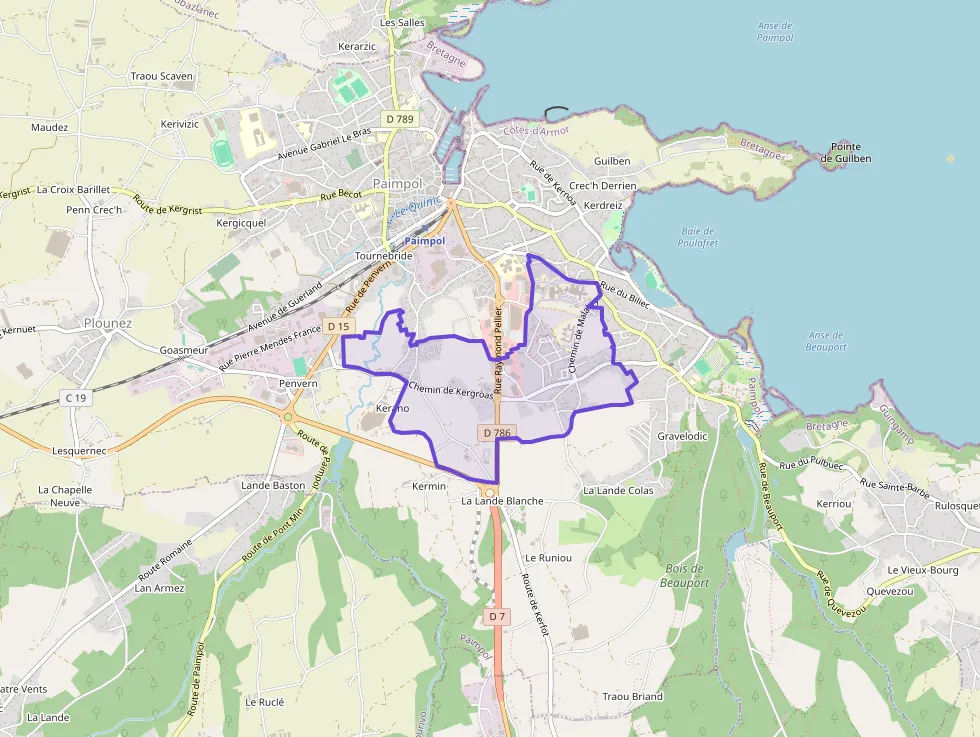 Appartement 60 m² trois pièces à vendre à Paimpol