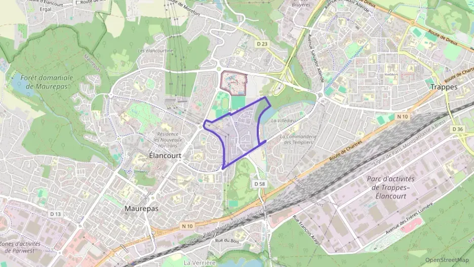 Appartement 71 m² trois pièces à vendre à Élancourt