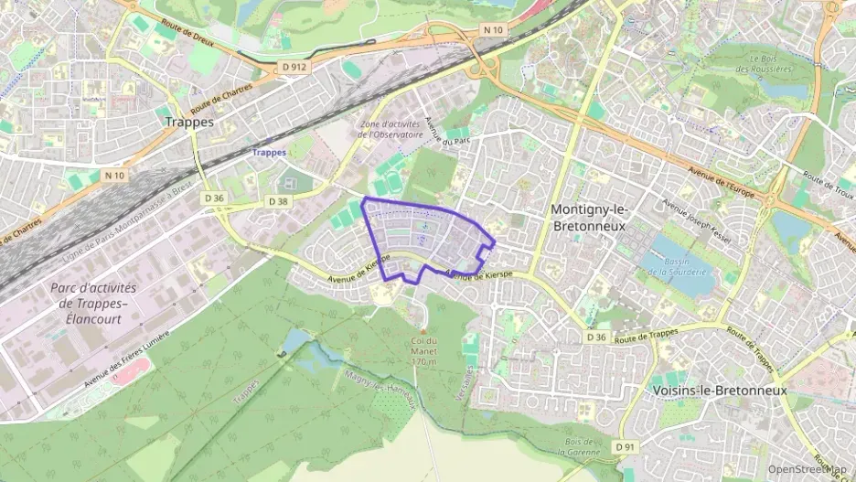 Appartement 81 m² quatre pièces à vendre à Montigny-le-Bretonneux Appartement 81 m² quatre pièces à vendre à Montigny-le-Bretonneux