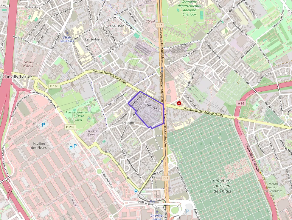 Appartement 67 m² trois pièces à vendre à Chevilly-Larue