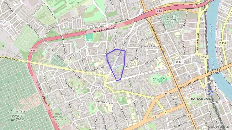 Appartement 59 m² trois pièces à vendre à Thiais